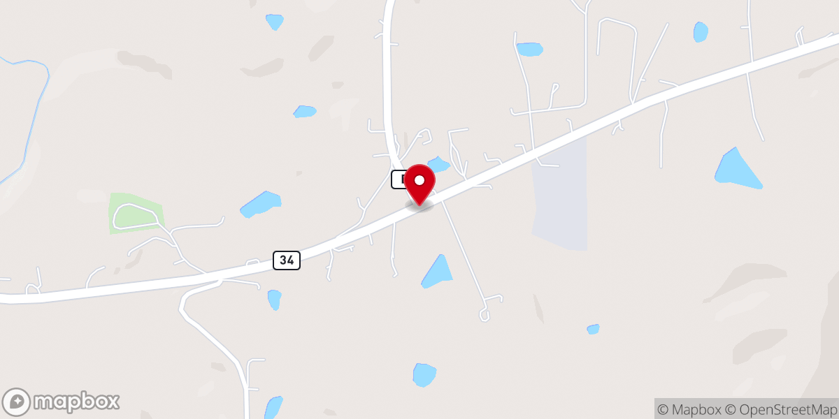 Map showing location of Gravel Hill United Methodist Church