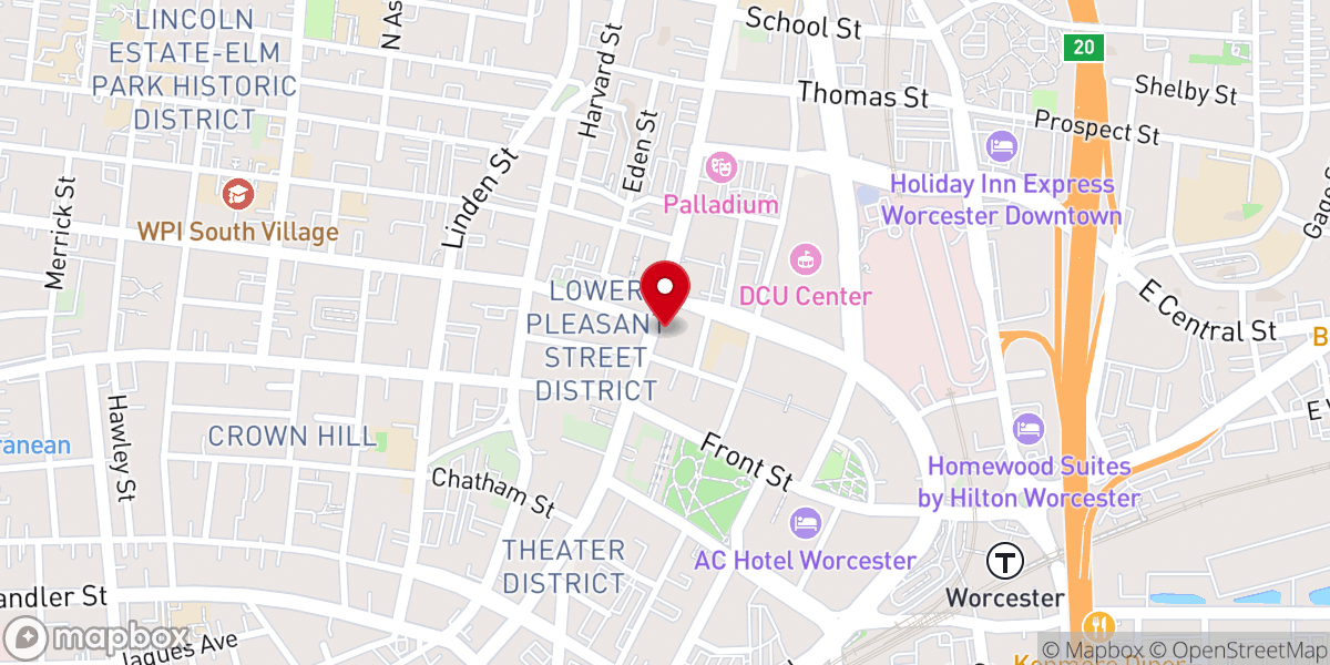 Map showing location of Great Charismatic Chapel