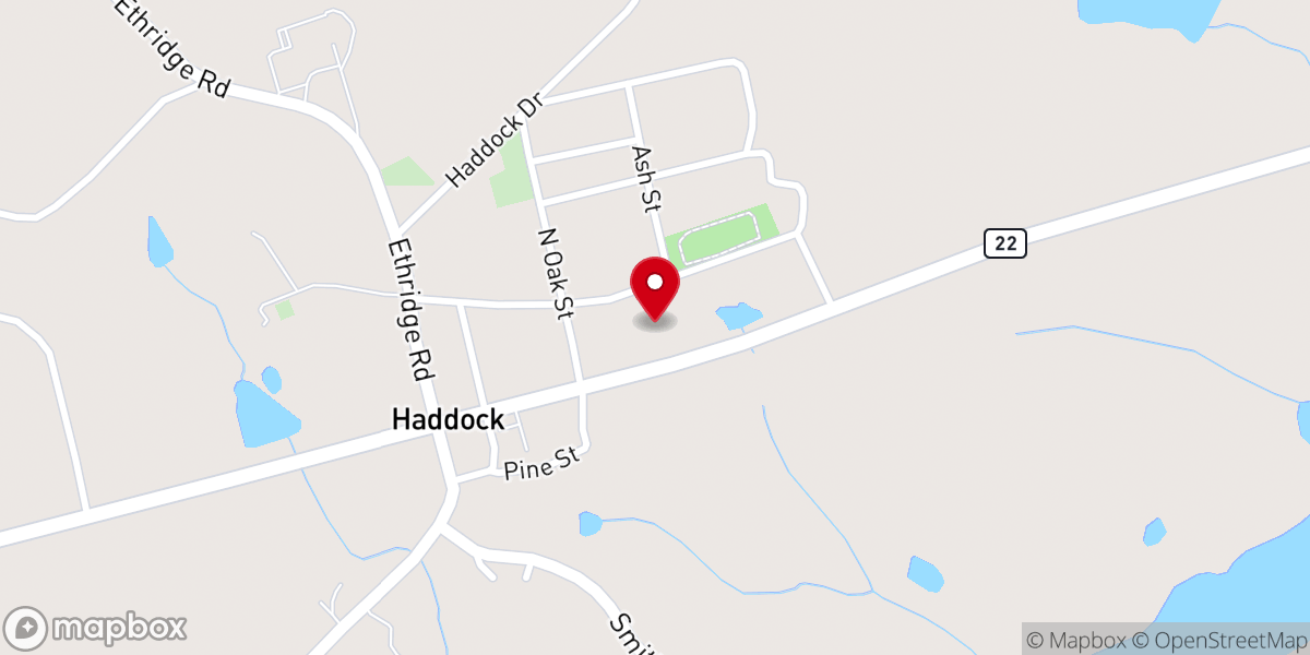 Map showing location of Greater Jordan Chapel AME Church