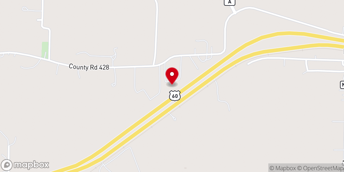 Map showing location of Greater Life Apostolic Church
