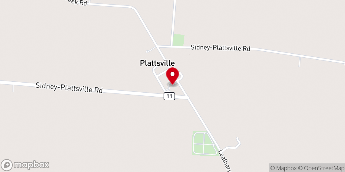 Map showing location of Greenview United Church-Christ