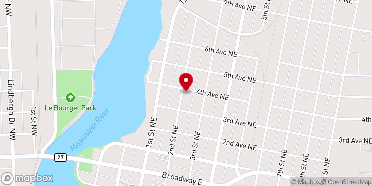Map showing location of Greystone Ministries