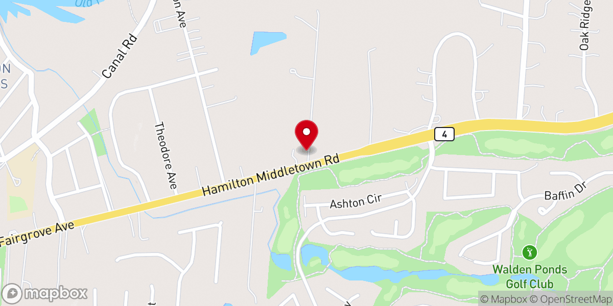 Map showing location of Hamilton Living Water Ministry Inc