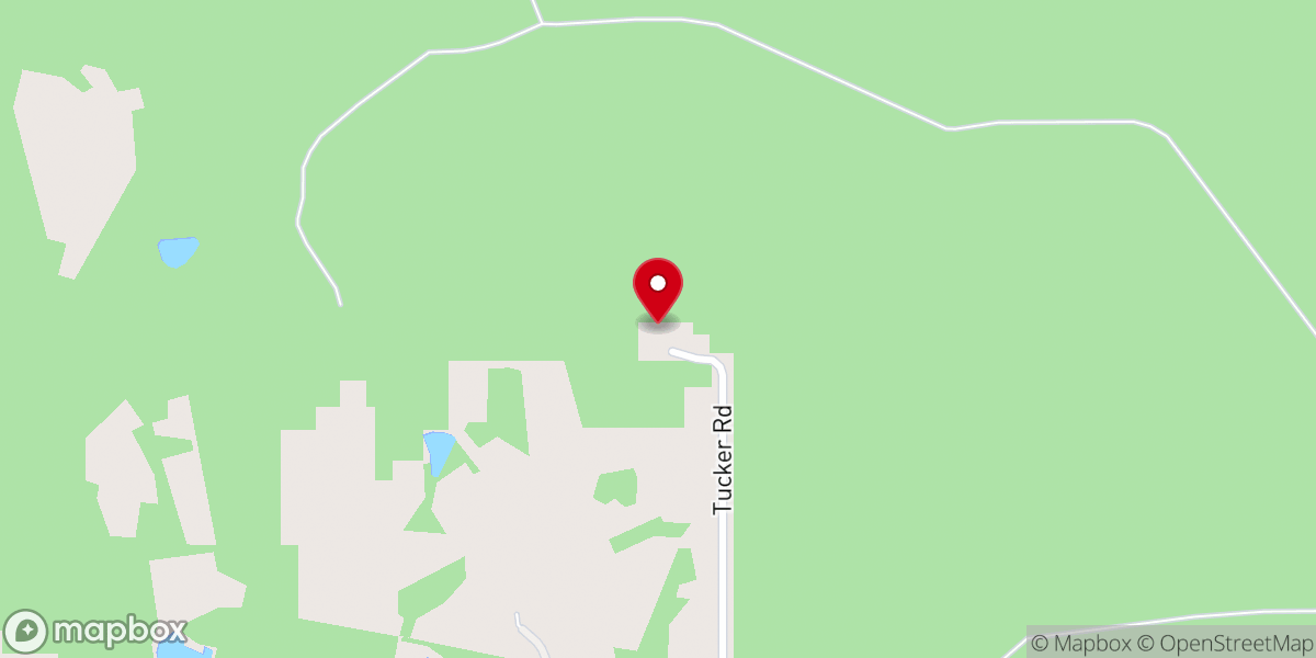 Map showing location of Hampton Chapel Methodist Church