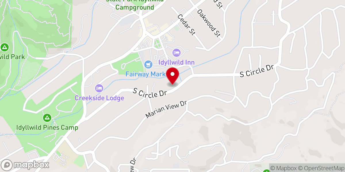 Map showing location of Harvey House