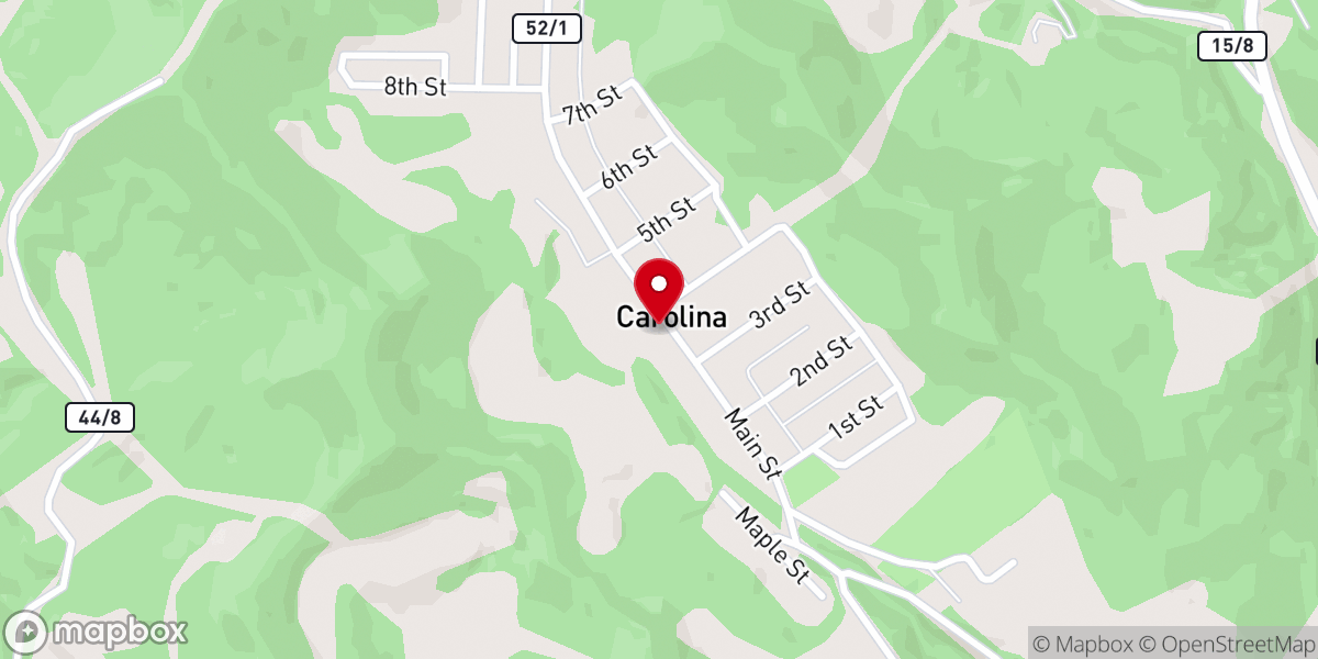 Map showing location of Head Start