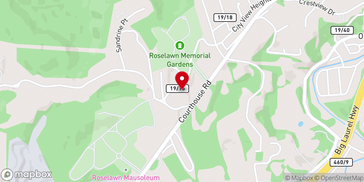 Map showing location of Heaven Sent Ministries