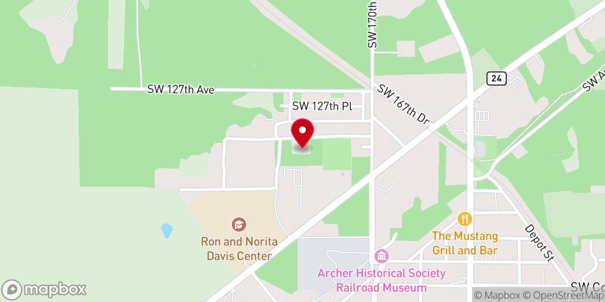 Map showing location of Higher Anointing World Ministries, Inc.