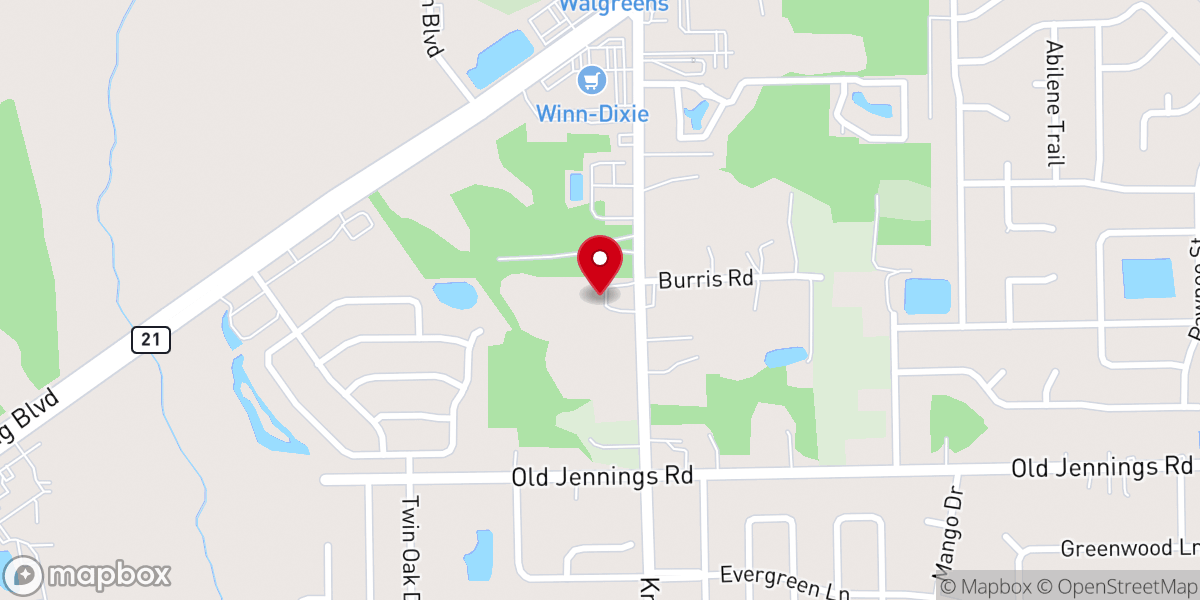 Map showing location of Highpoint Community Church