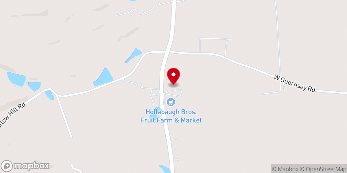 Map showing location of Hollabaugh Bros., Inc.