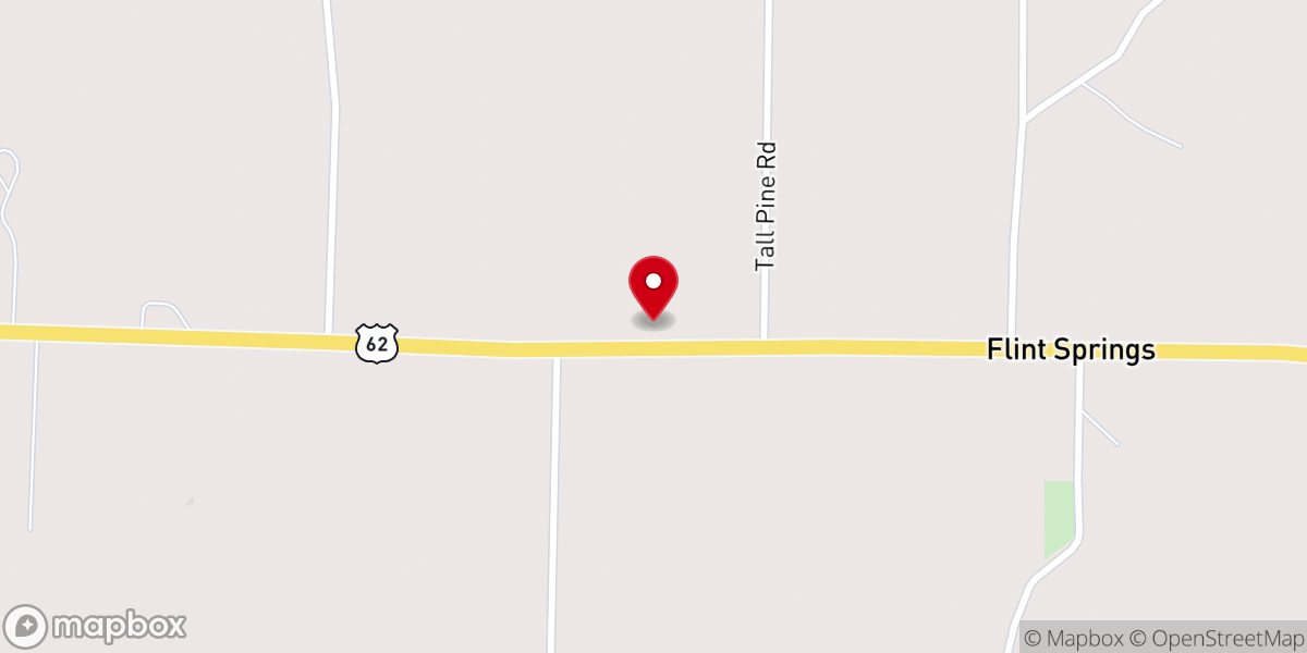 Map showing location of Hope Center Church of Viola-Salem