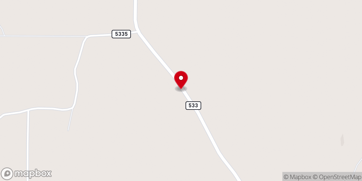 Map showing location of Hopewell Mssnry Baptist Church