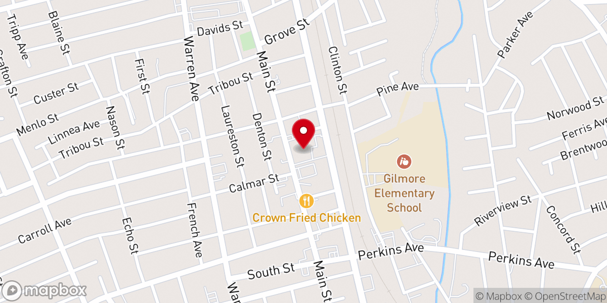 Map showing location of House of Prayer-Church of God