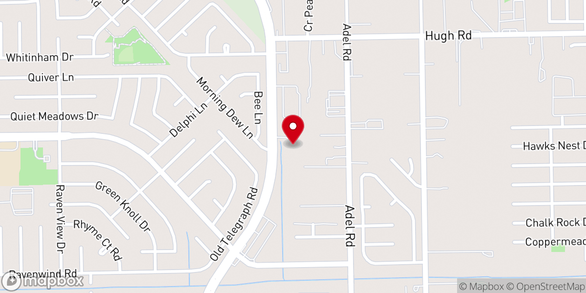 Map showing location of Houston Northwest - Creados Para Mas