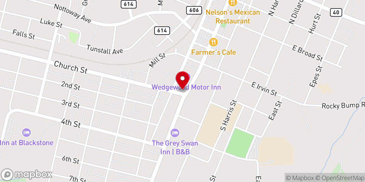 Map showing location of Iglesia Adventista del Séptimo Día Hispana de Blackstone / Blackstone Spanish Seventh-Day Adventist Church
