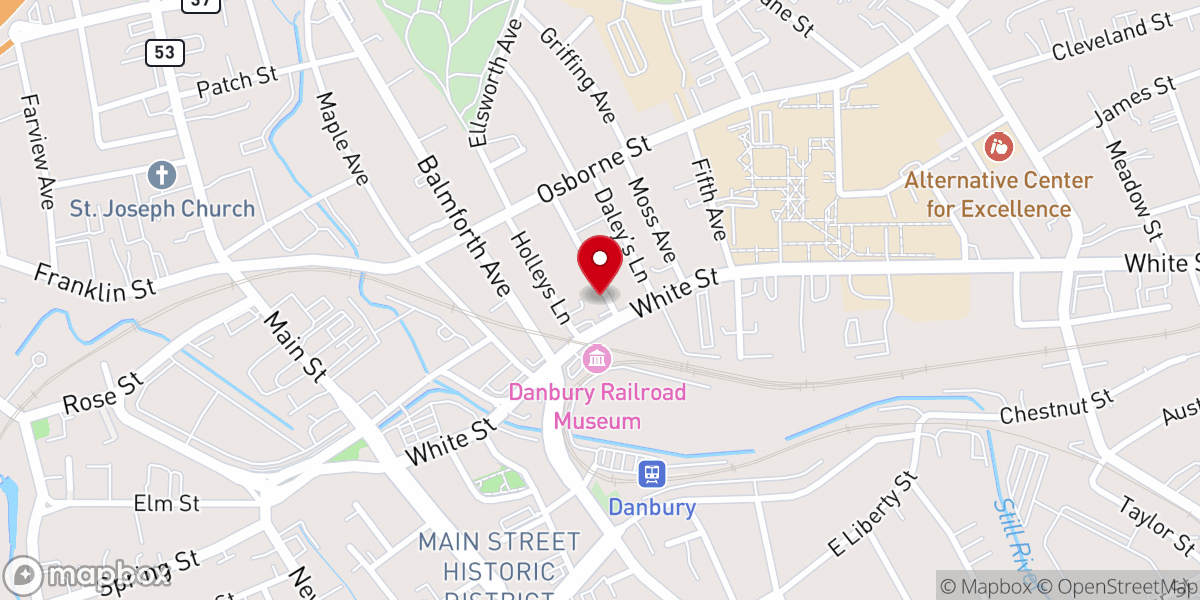 Map showing location of Iglesia de Cristo Adulam