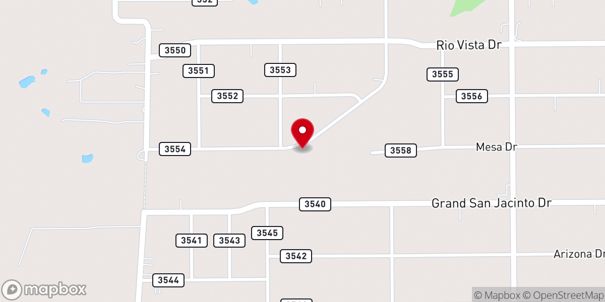 Map showing location of Iglesia Por El Dedo De Dios