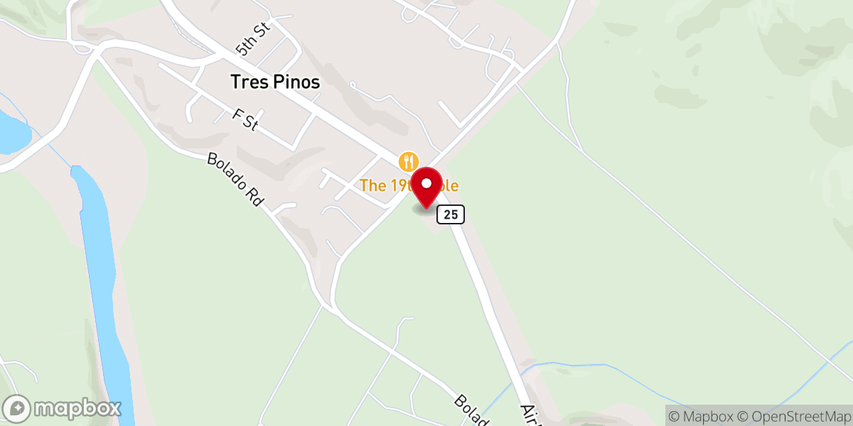 Map showing location of Immaculate Conception Catholic Community