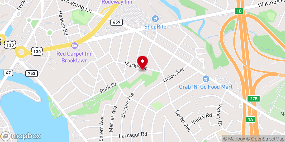 Map showing location of Immanuel Orthodox Presbyterian Church