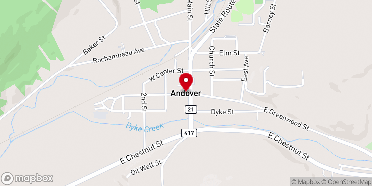 Map showing location of Independence Gospel Fellowship
