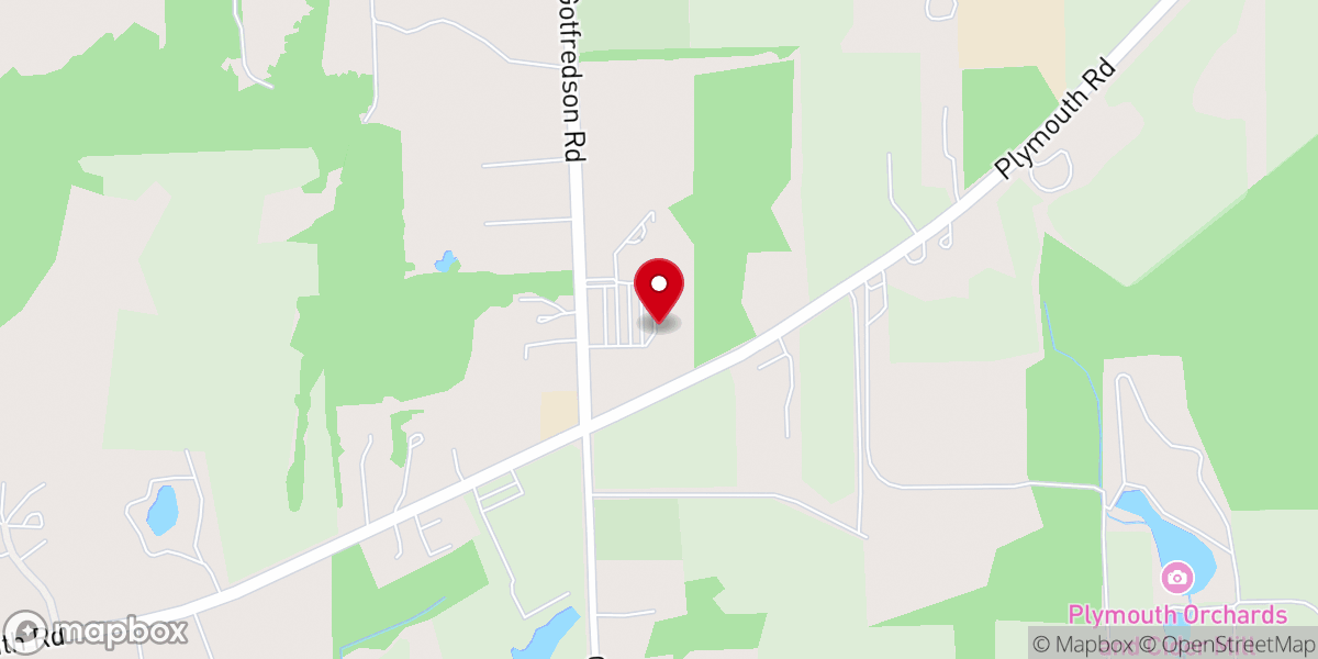 Map showing location of Indonesian Christian Church (ICC) Michigan
