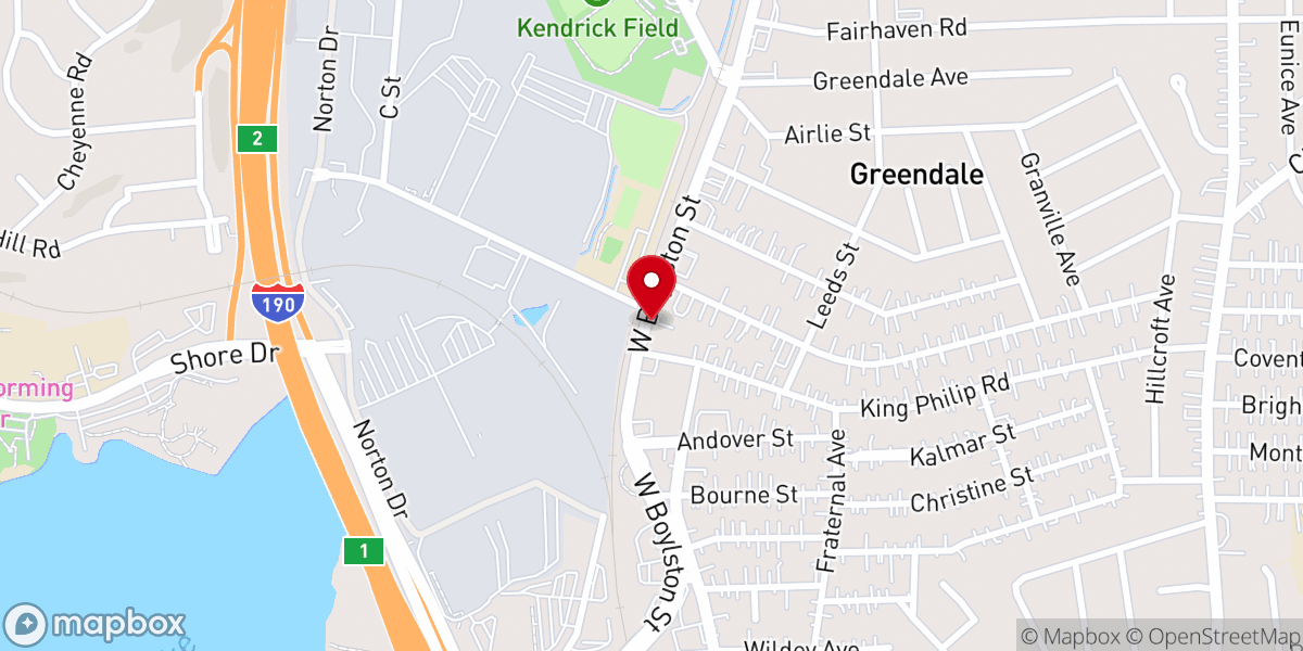Map showing location of International Central Gospel Church