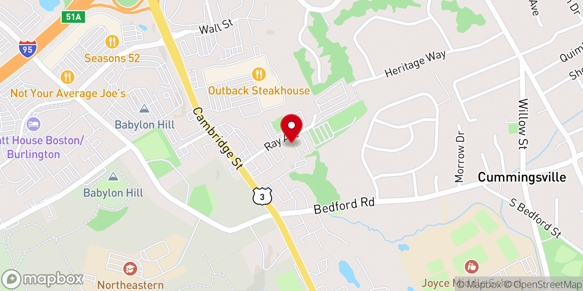 Map showing location of International Church of God Worship Center