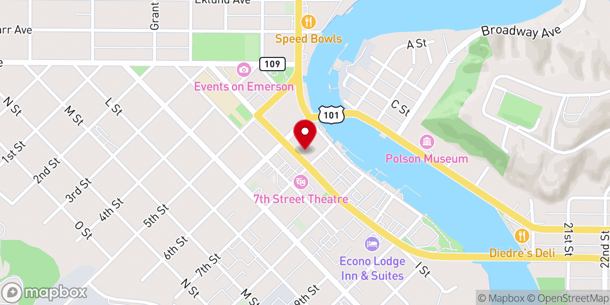 Map showing location of Jitter House