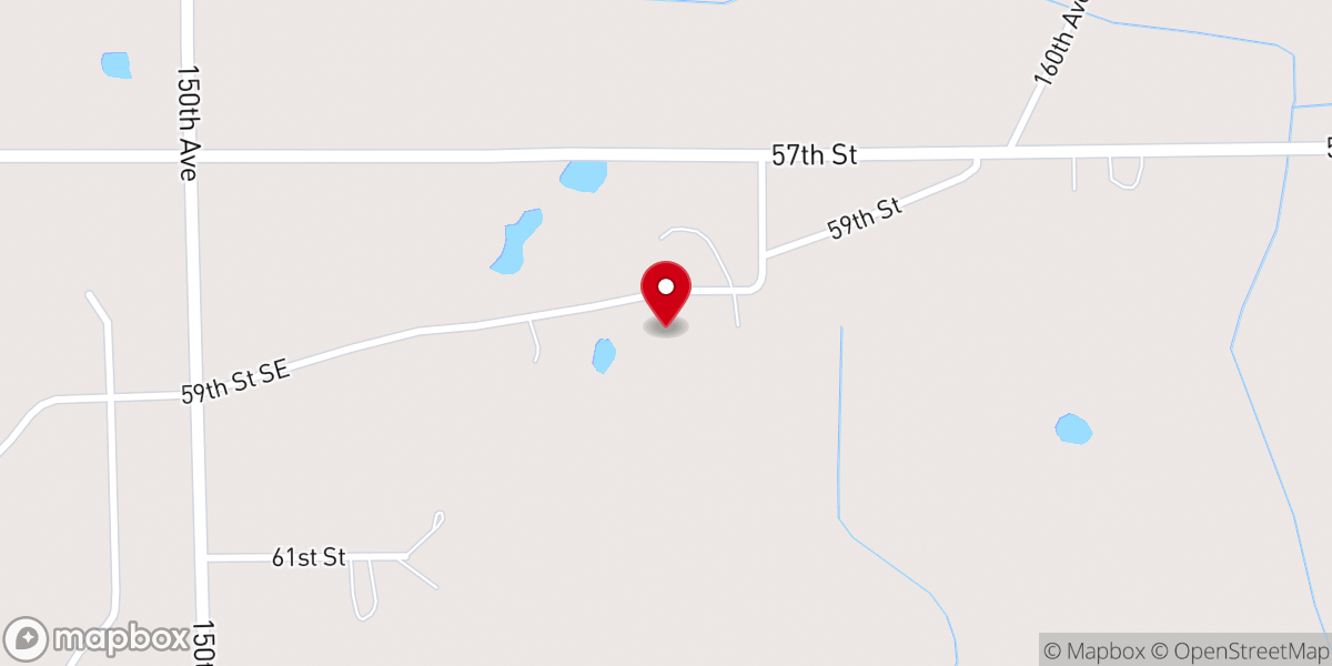 Map showing location of Jubilee Christian Center
