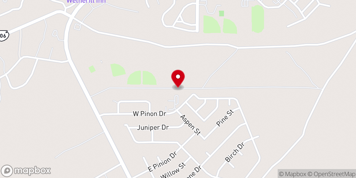 Map showing location of Kayenta Seventh-Day Adventist Church and Community Services