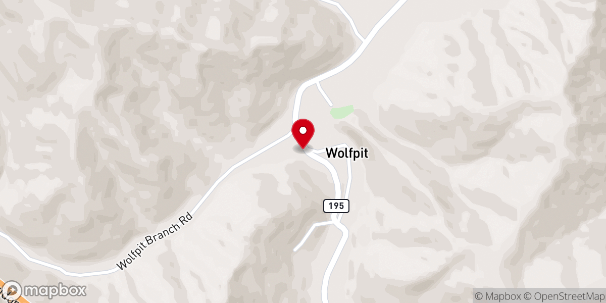 Map showing location of Keith engle