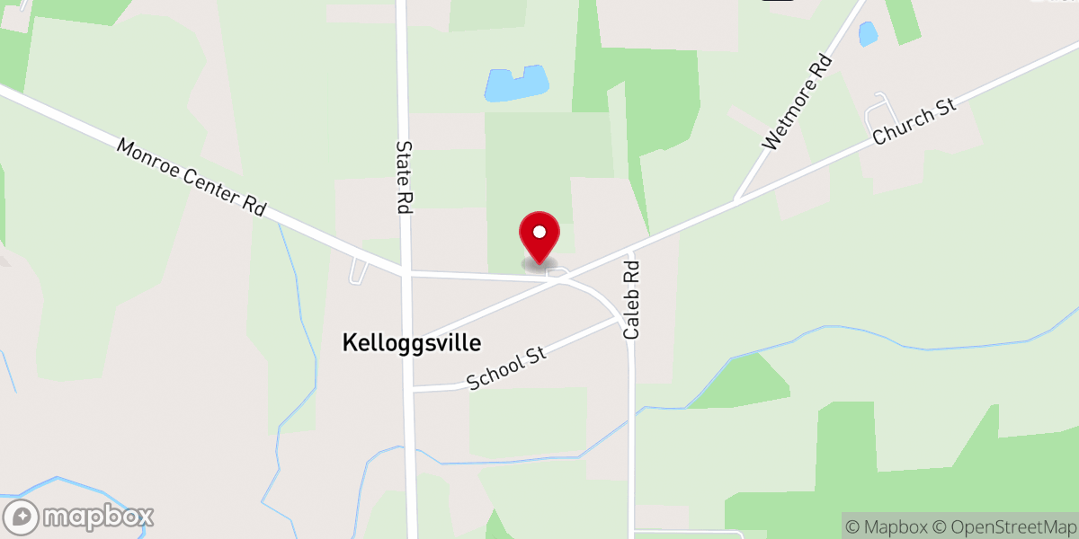 Map showing location of Kellogsville Methodist - A Global Methodist Church