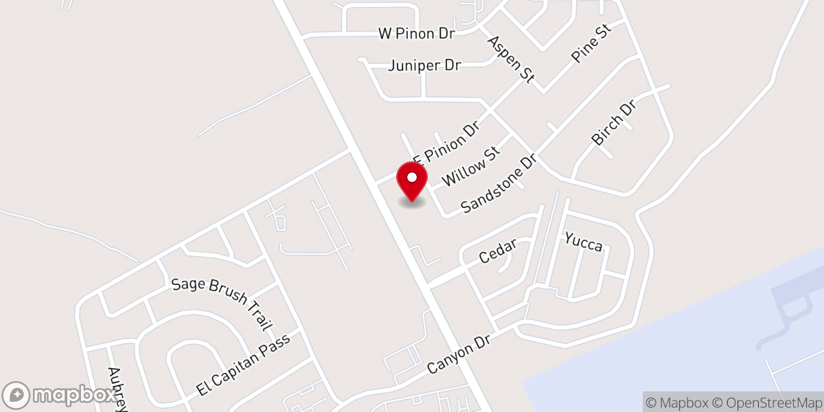 Map showing location of Kingdom Hall of Jehovah's Witnesses - Tódínéeshzhee' Navajo