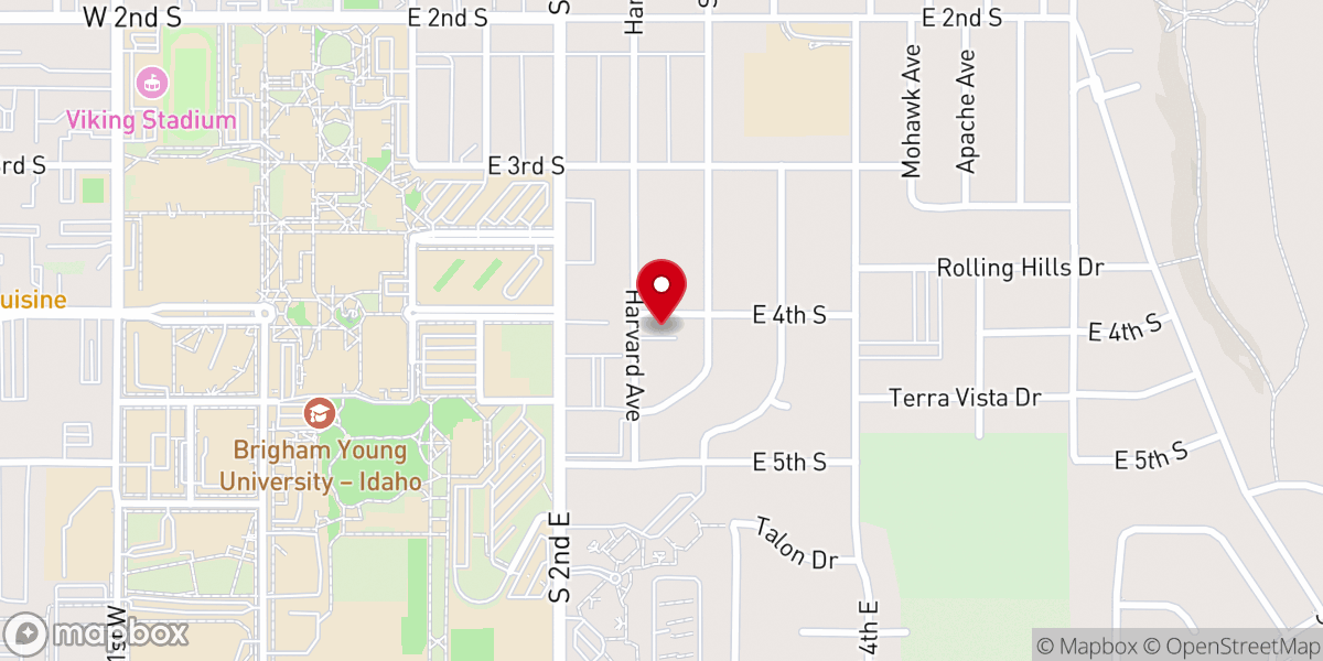 Map showing location of Kingston East