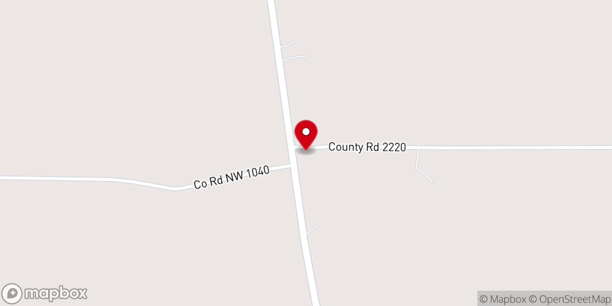 Map showing location of Lake Chapel