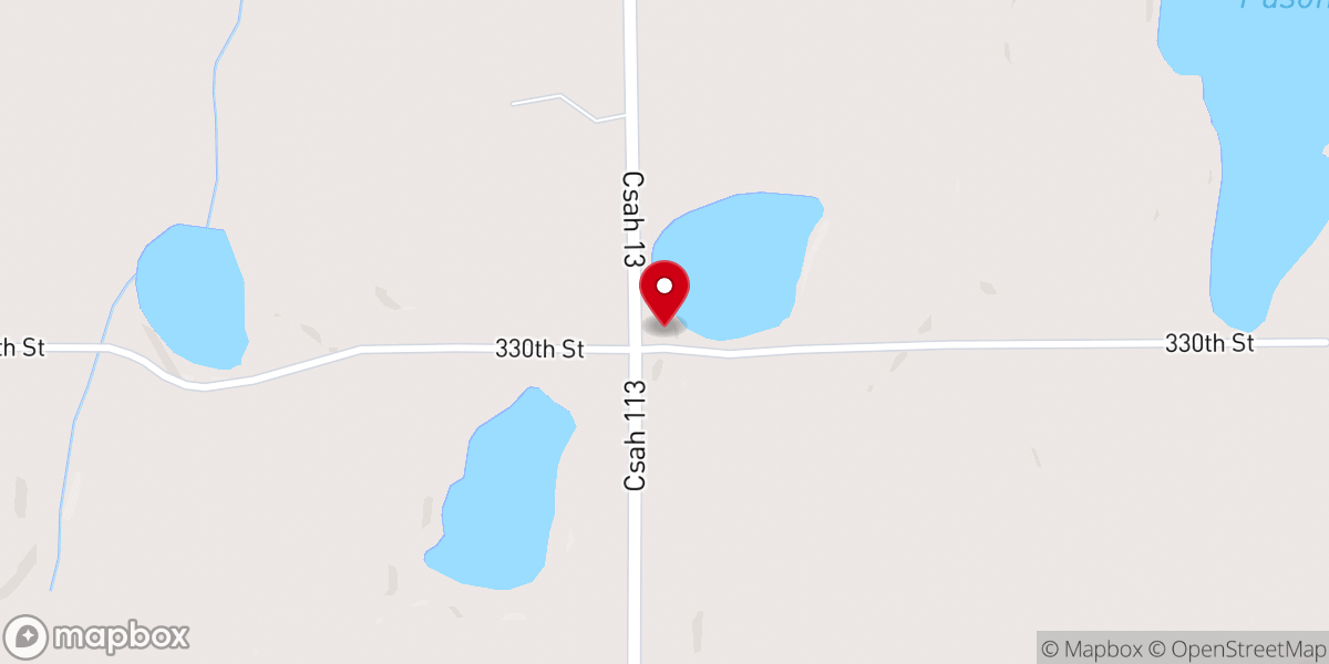 Map showing location of Lake Grove Lutheran Church