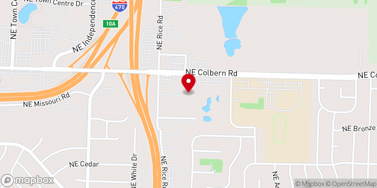Map showing location of Lakeland Community Church