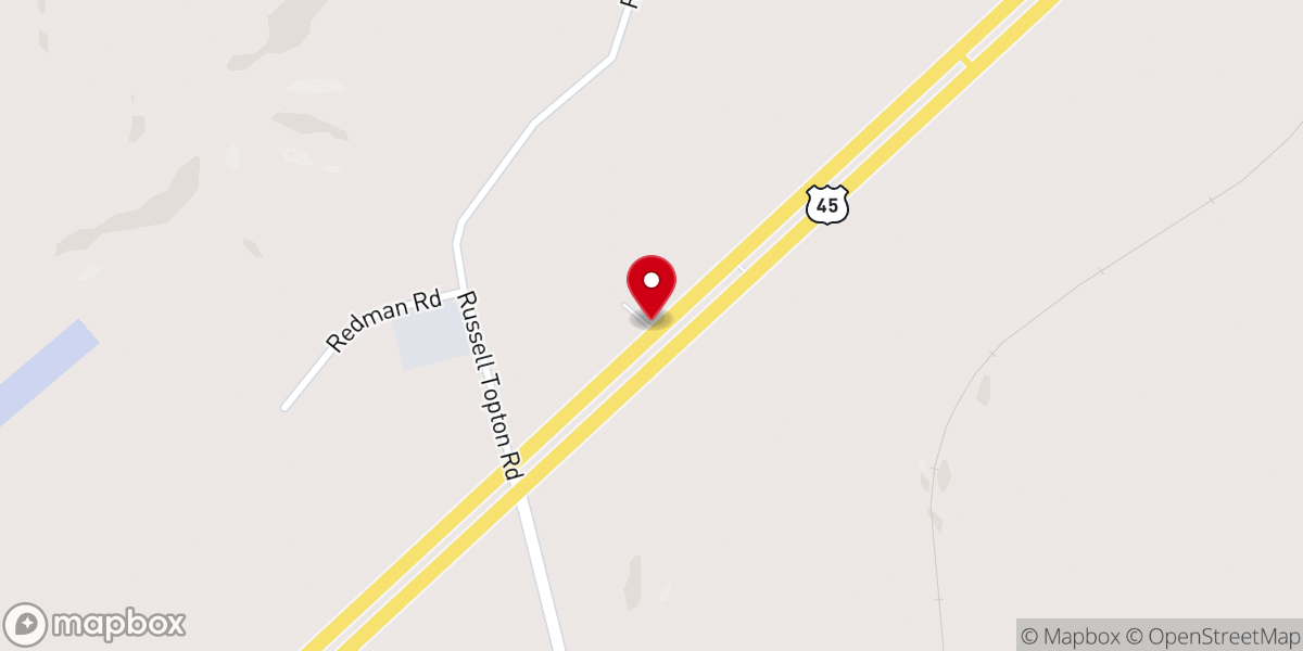 Map showing location of Lauderdale Baptist Northeast Ministry Center
