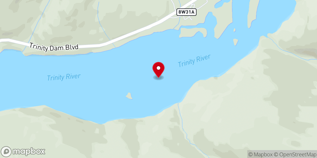Map showing location of Lewiston Lake