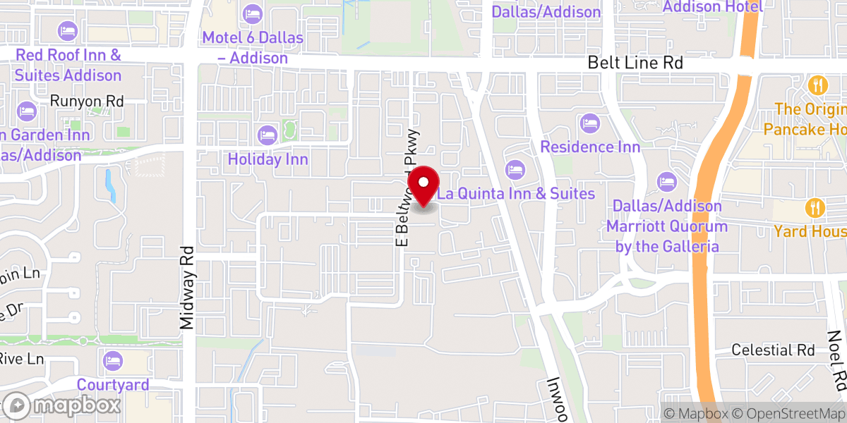 Map showing location of Liberate Church