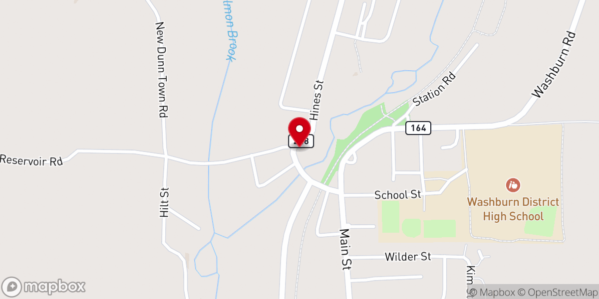 Map showing location of Lidstone Memorial United Methodist Church