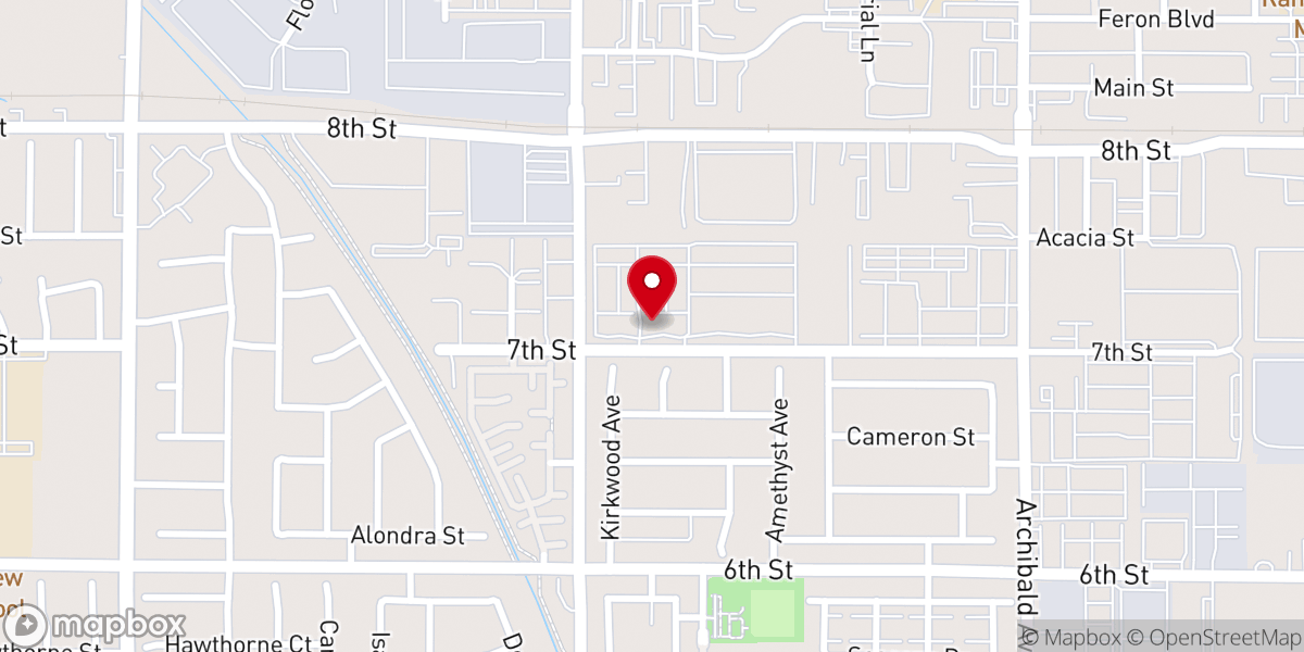 Map showing location of LIFE Christian Fellowship