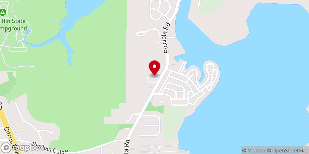 Map showing location of Life Church Assembly of God