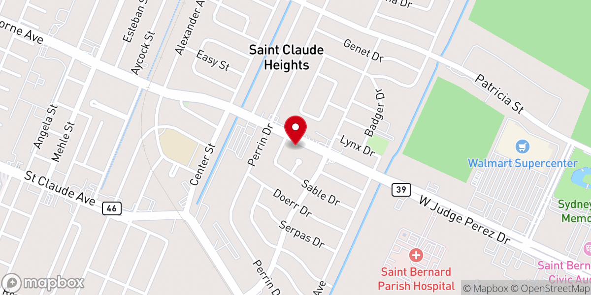 Map showing location of Life Church In LA