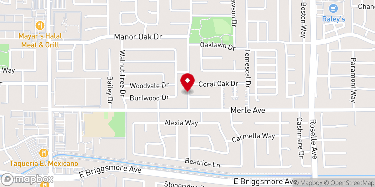 Map showing location of Life Spirit Fire Ministries