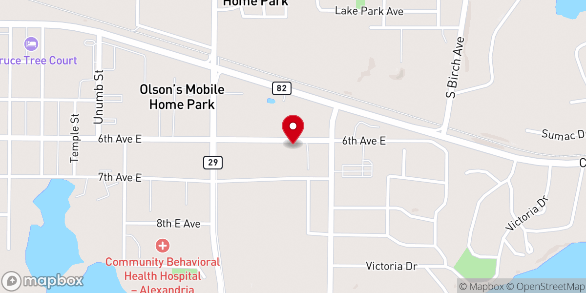 Map showing location of LifeRight Outreach