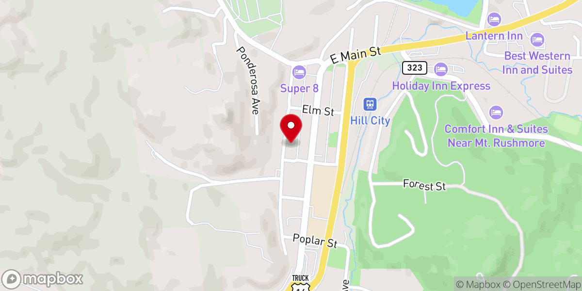 Map showing location of Lighthouse Church Assemblies of God