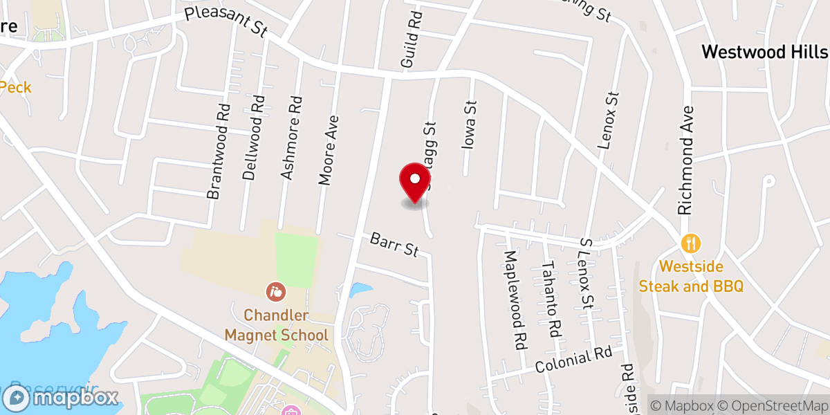 Map showing location of Little Audrey Santo Foundation Inc