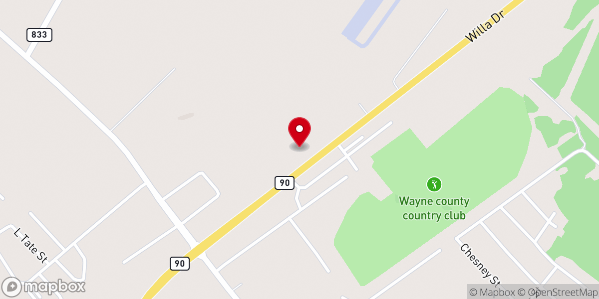 Map showing location of LIVING FAITH PENTECOSTAL CHURCH
