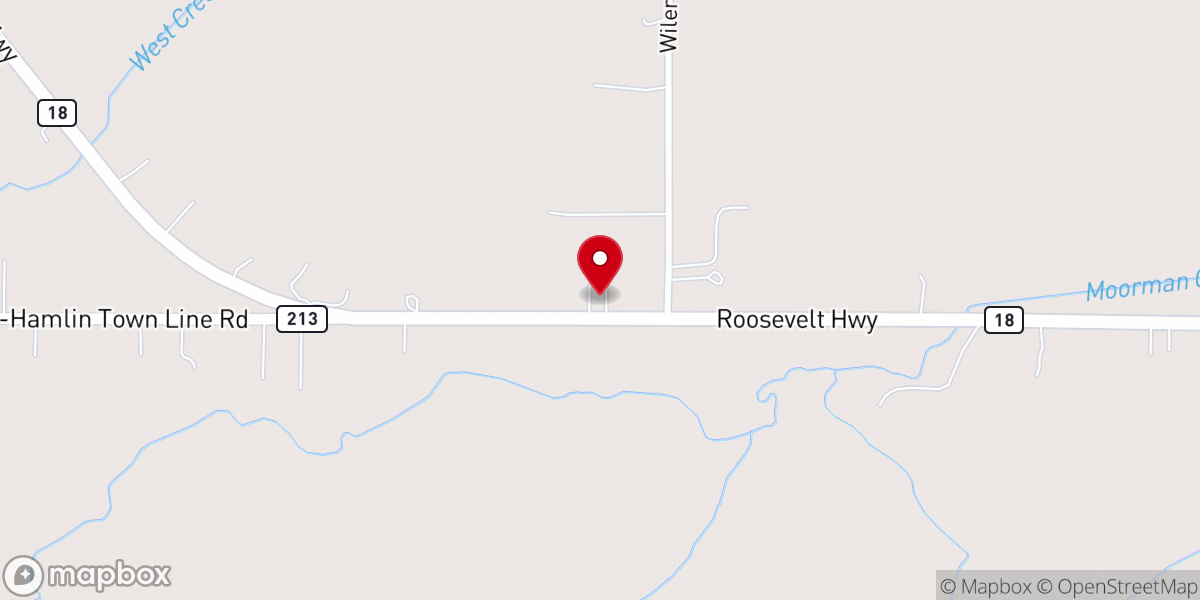 Map showing location of Living Hope Assembly of God